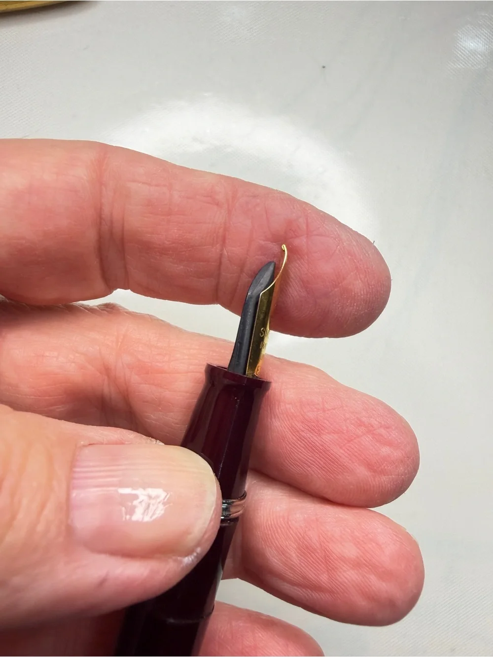Avon Pen Company.  Fountain Pen.  Nib looks slightly bent